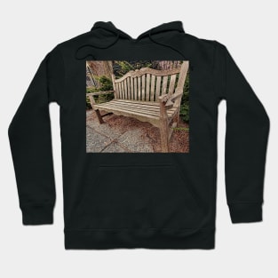 A wooden Bench Hoodie